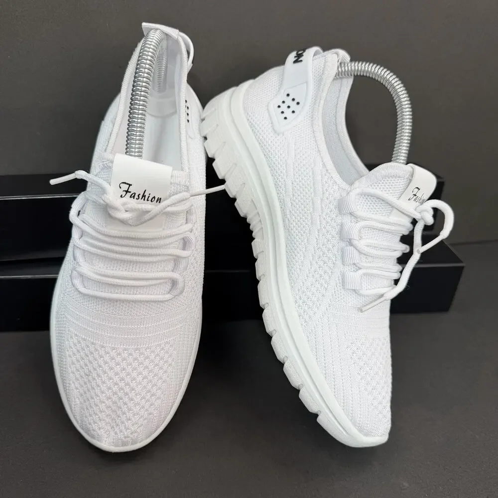 Fashion Sneakers Comfortable Casual Walking Shoes Wo’s Size EU39/Usa 8.5